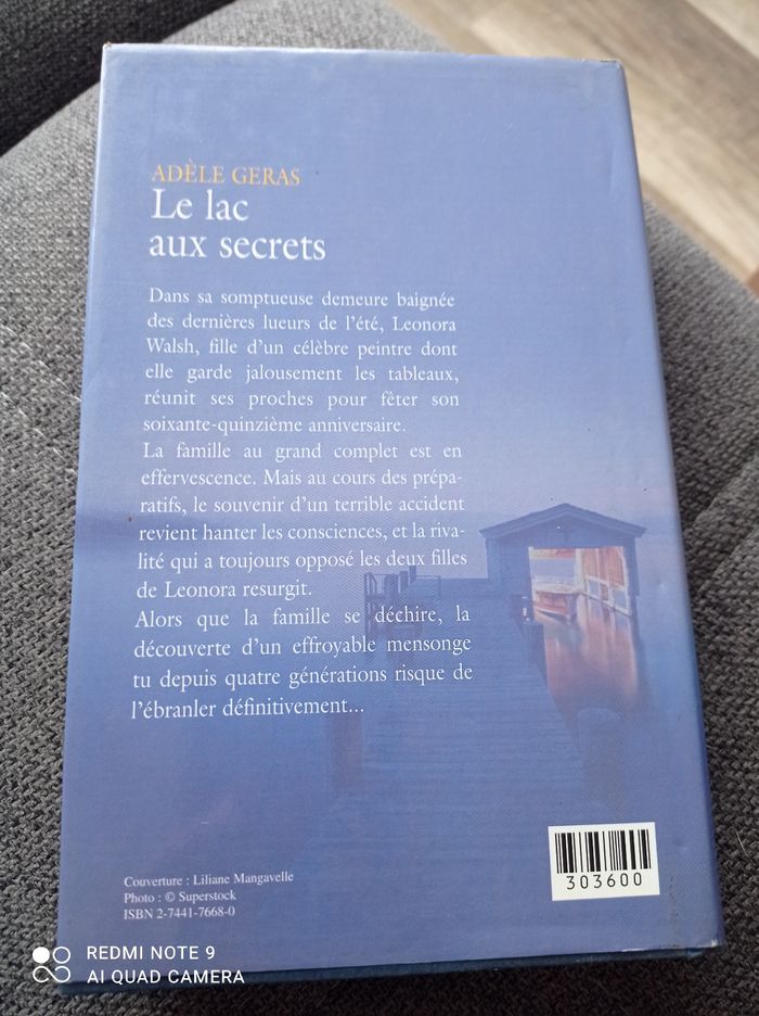 "Le lac aux secrets" de Adèle Geras - photo numéro 2