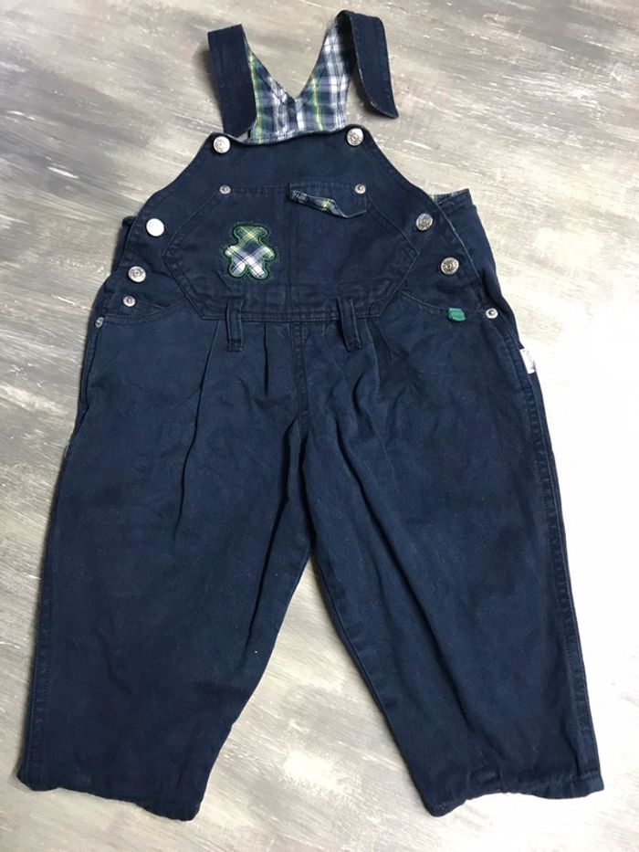 Salopette bleu marine