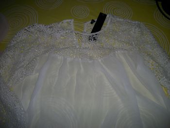 blouse femme avec manches en dentelle neuf L