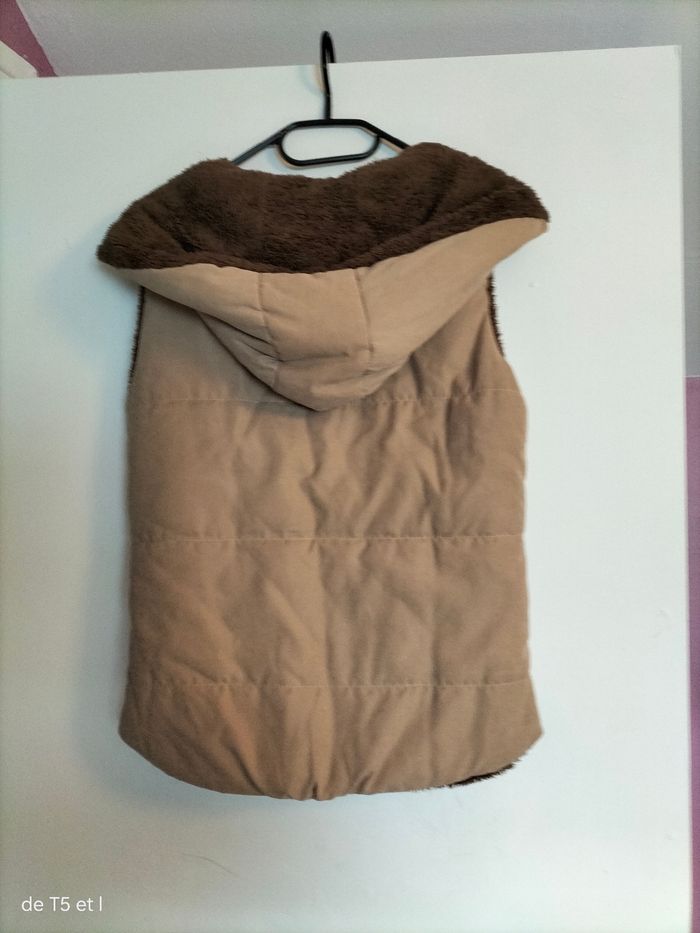 Doudoune beige femme taille M - photo numéro 2