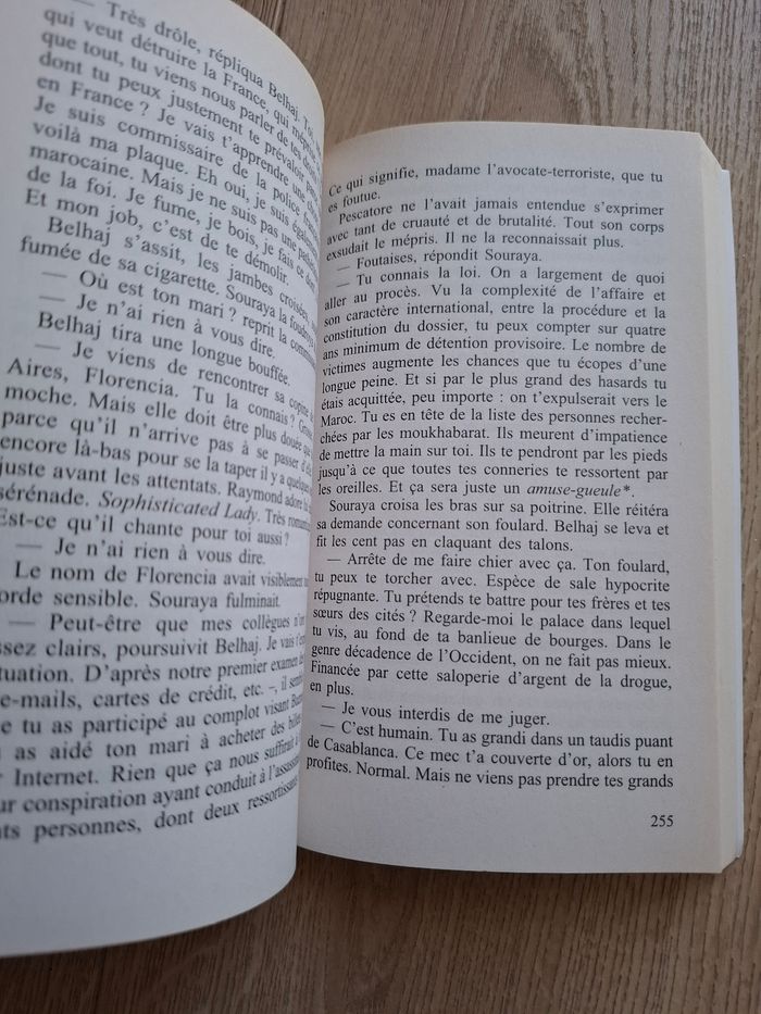 Thriller Le chant du converti de Sebastien Rotella en bon état - photo numéro 3