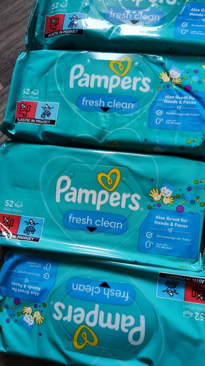 Lingettes Pampers fresh clean - photo numéro 2