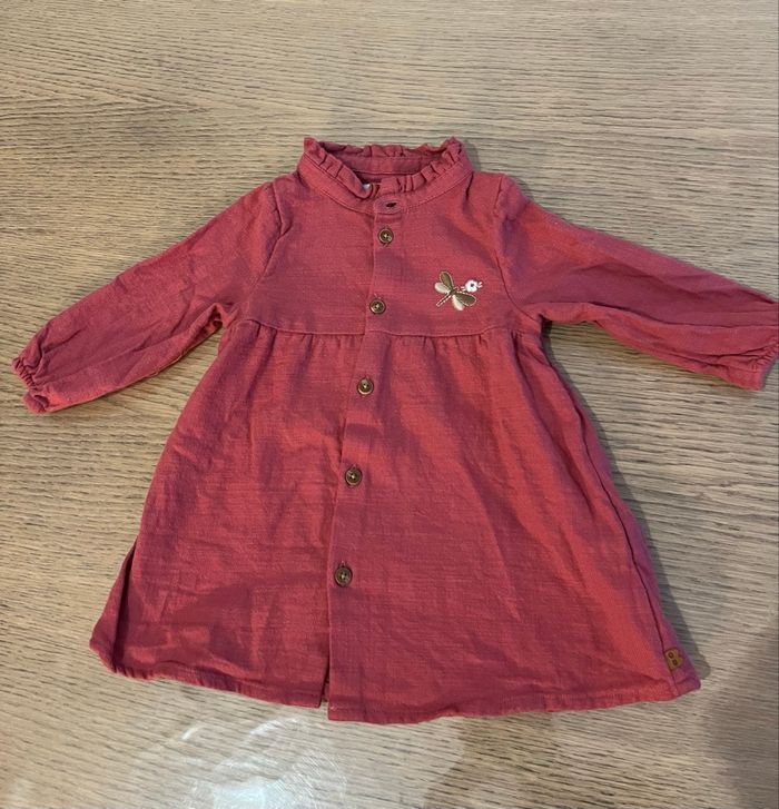 Robe rose bébé 6 mois