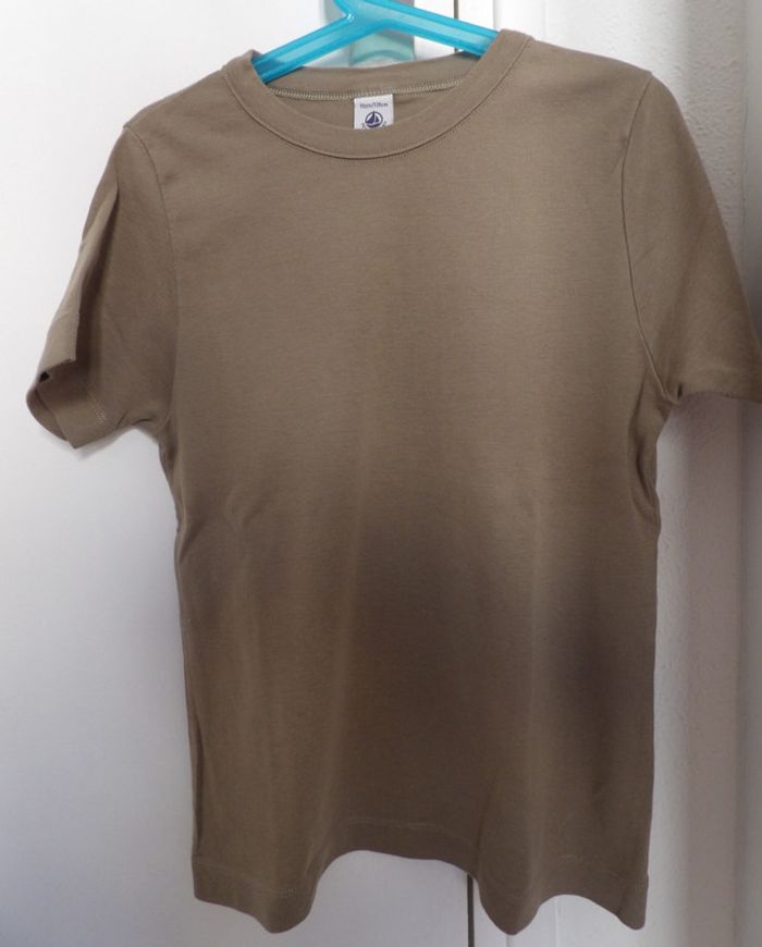 Tee shirt kaki - Petit bateau - 10 ans - photo numéro 2