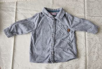 Chemise manches longues 3 mois