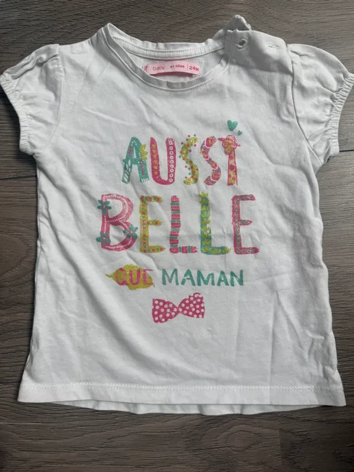 T shirt gemo 24 mois