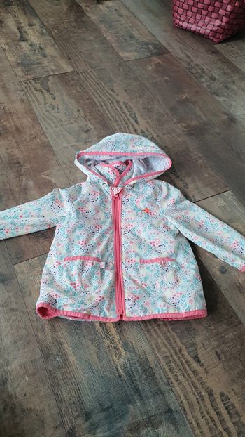 Imperméable et doudoune intégré Sergent major 18 mois en très bon état