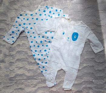 2 pyjamas coton