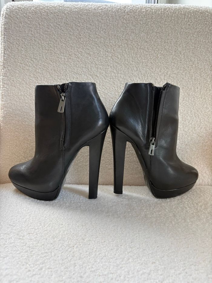 Bottines noires - Taille 37 - Zara