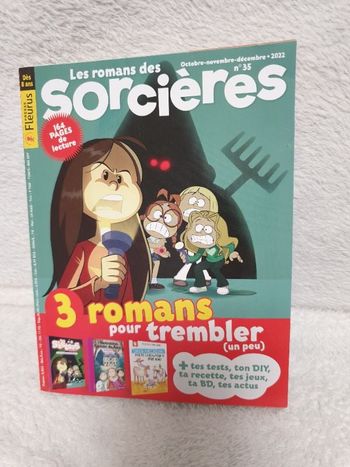 Livre Les romans des sorcières 4eme trimestre 2022 neuf