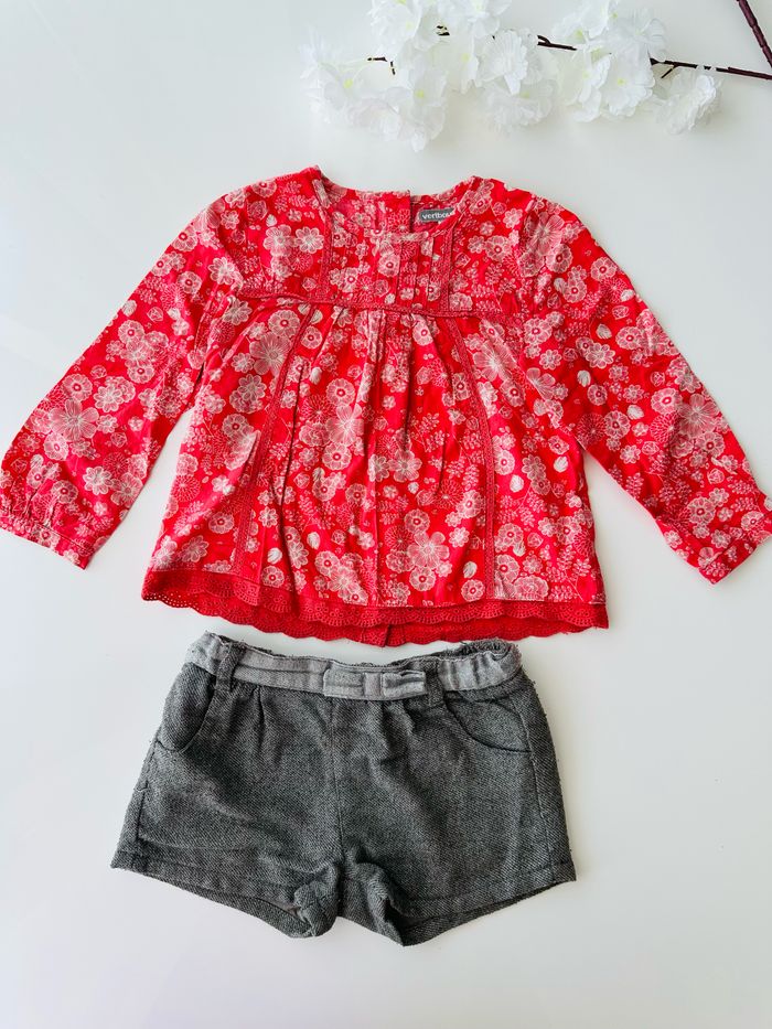 Ensemble vertbaudet fille 3 ans