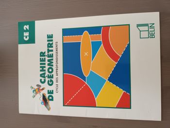 cahier de géométrie ce2
