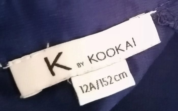 Robe courte ou tunique bleu roi tête de mort étoiles taille 12 ans Kookaï - photo numéro 11