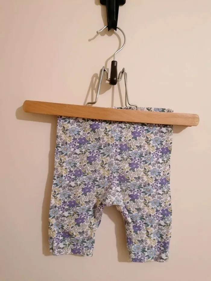 Ensemble été in extenso 12 mois motif fleurs - photo numéro 6