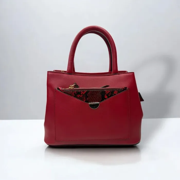 🌹 Magnifique sac à main  / Bandoulière - Bordeaux - rouge / avec petite pochette 🌹