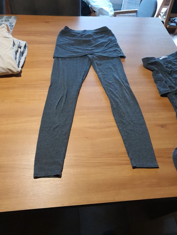 Legging avec jupette, lot de 2 - photo numéro 2