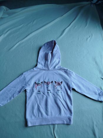 Pull rose 5/6 ans