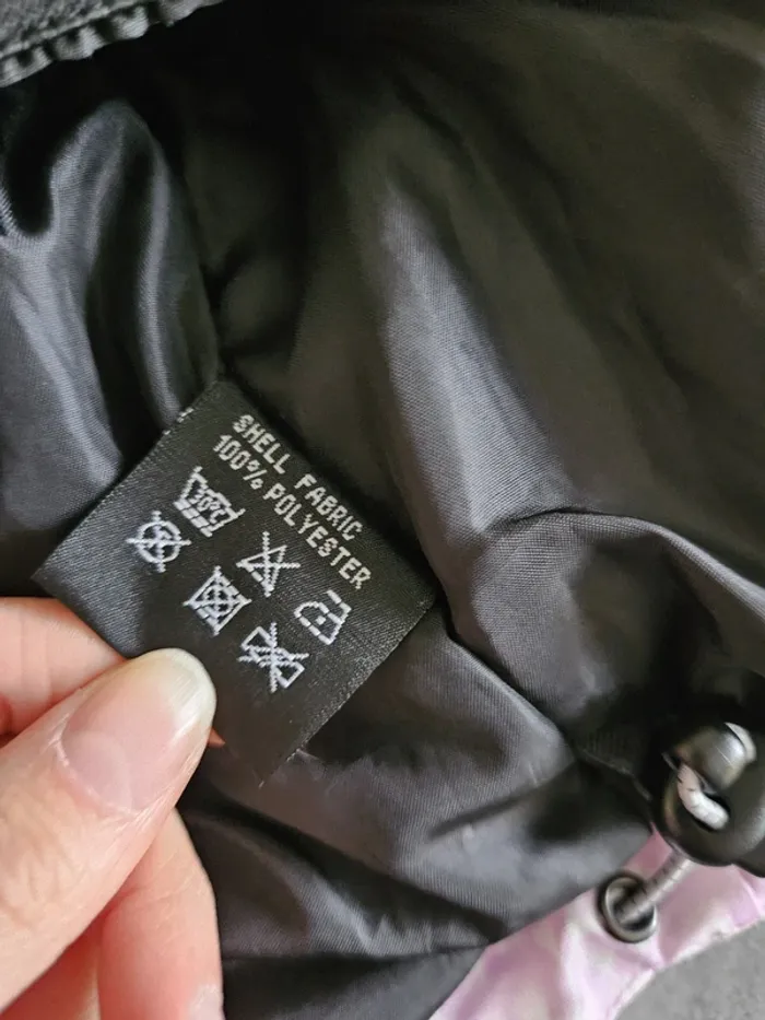 Manteau de ski chaud polaire à capuche fille - 12 ans (152cm) - Missing Link - Rose - photo numéro 4