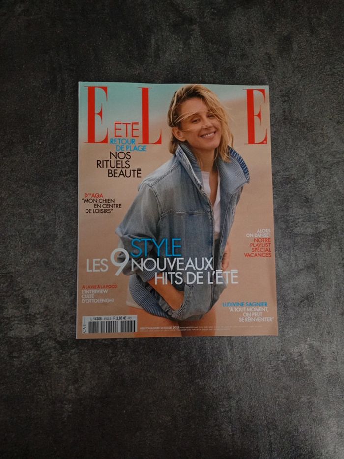 Magazine Elle 24 Juillet 2025