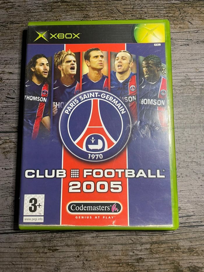PSG Club Football 2005 - Xbox Complet Version FR Microsoft
