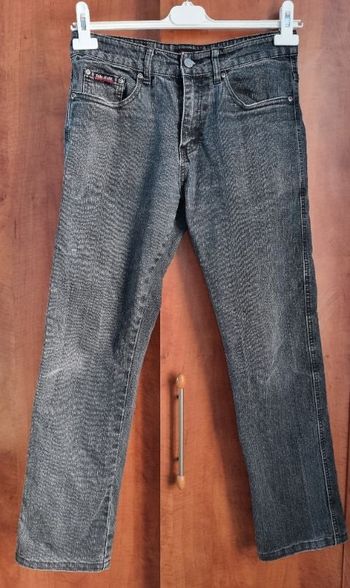 Jeans homme noir gris taille 42