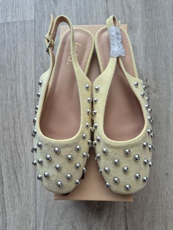 Slingback jaune neuve - taille 36 - joia