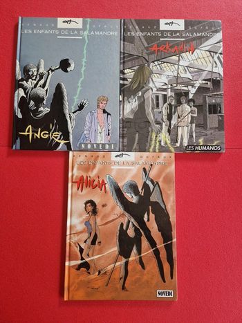 Lot de 3 bd les enfants de la salamandre 1 à 3 (série complète)