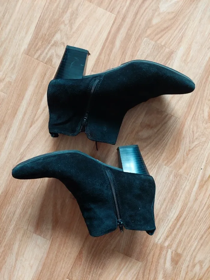 Bottines André Noires Taille 39 Femme - photo numéro 2