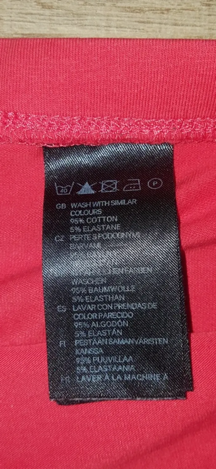 Mini jupe rouge T.S - H&M - photo numéro 4