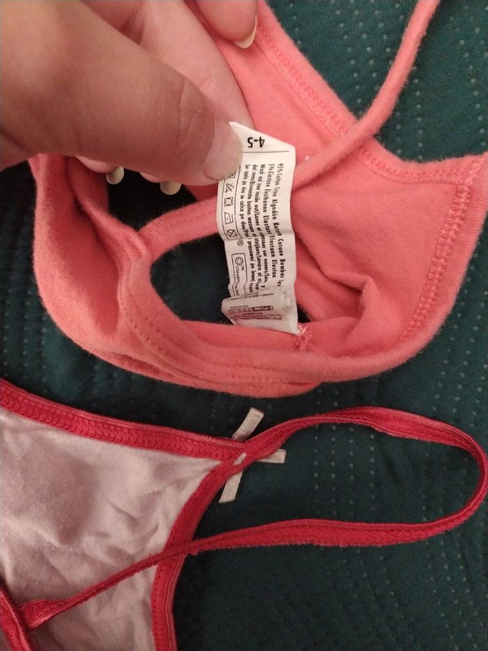 Brassière enfant 4-5 ans - photo numéro 9