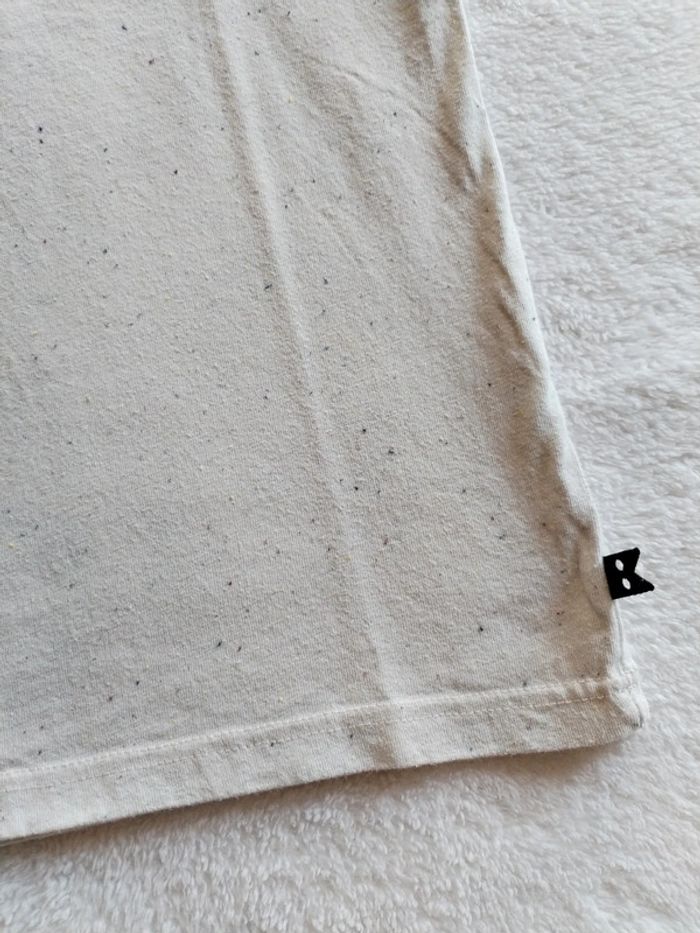 Tshirt blanc chiné Okaïdi 10 ans - photo numéro 2