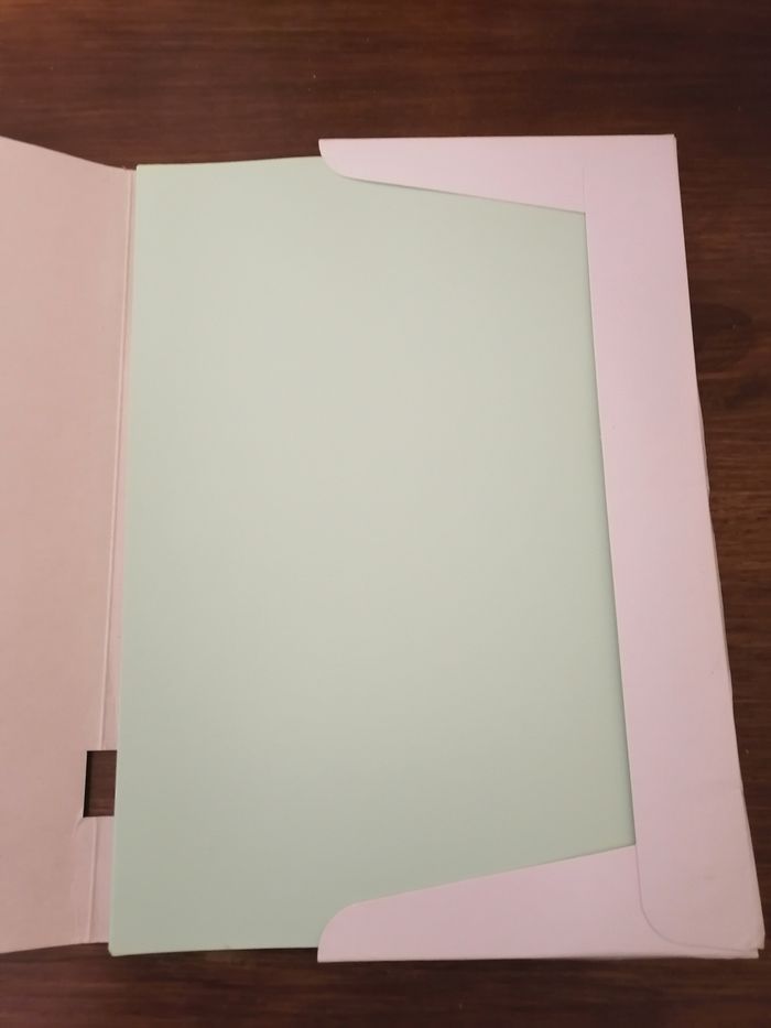 Feuilles cartonnées 160g Clairefontaine vert d'eau - photo numéro 2