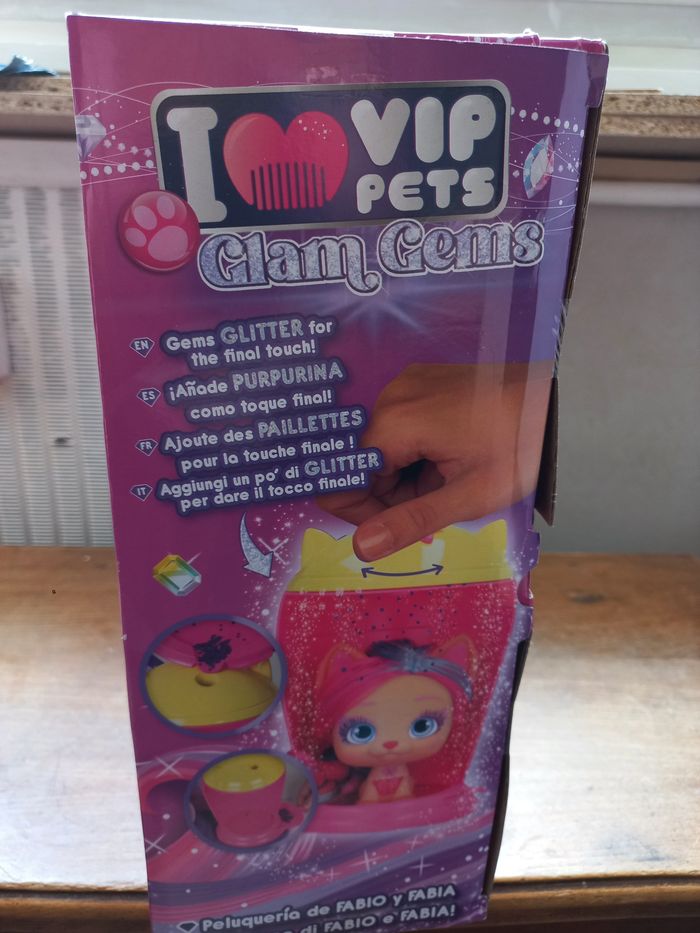 Coffret VIP Pets Glam Gems - Salon de Coiffure Fabio & Fabia - NEUF - photo numéro 5