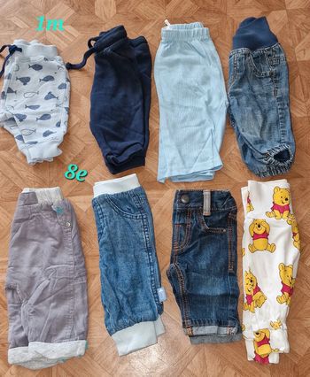 Lot pantalon 1mois