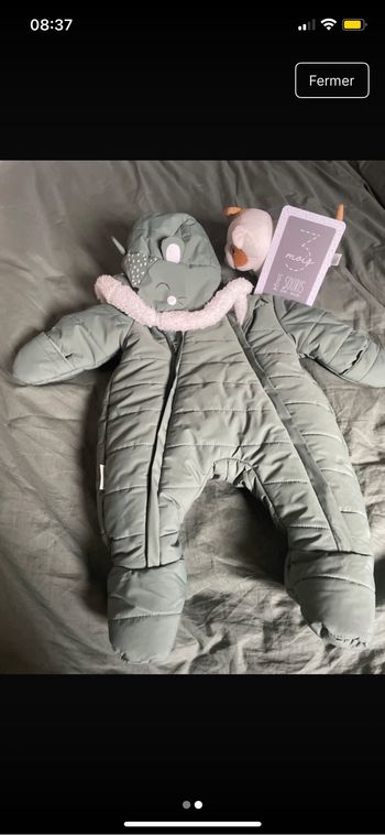 Combinaison pilote – Taille 3 mois – Petit Béguin