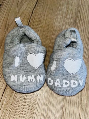 Chausson bébé naissance