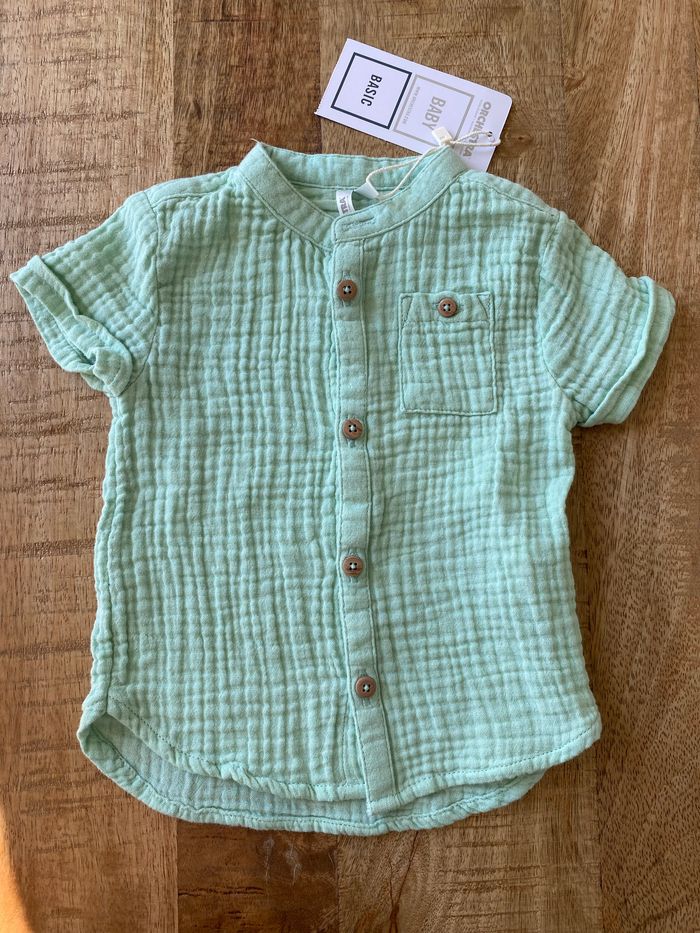 Chemise gaze de coton 3 mois