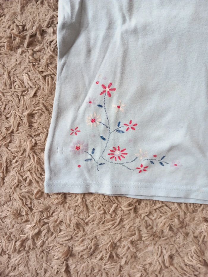 Tee-shirt coton T36 bleu ciel - photo numéro 2