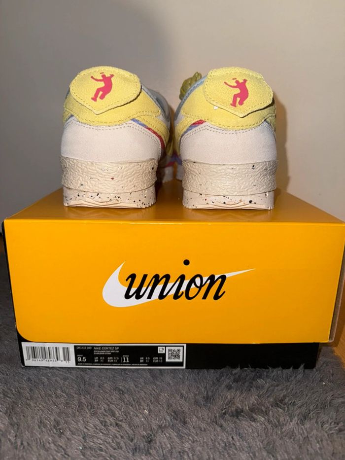 Nike Cortez Union SP Citron givré - photo numéro 6