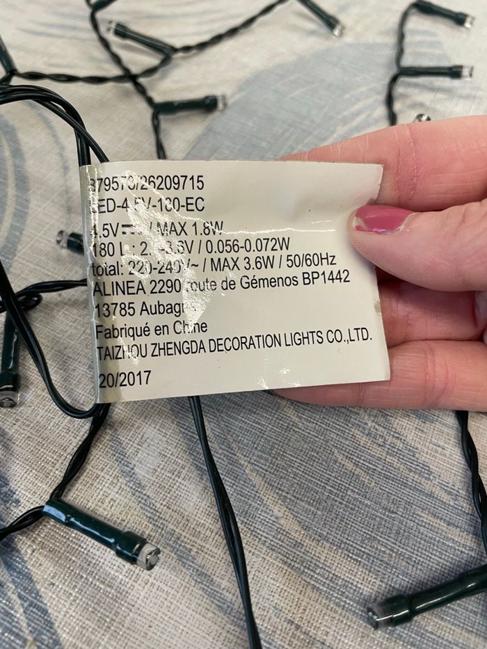 Guirlande lumineuse - photo numéro 4