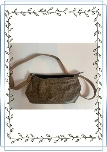 Sac à bandoulière marron Conte of Florence, bon état  , 25x15cm