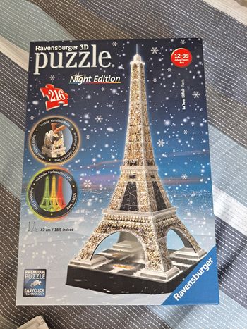 Puzzle 3d tour effeil