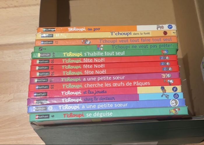Lot de livre T’choupis
