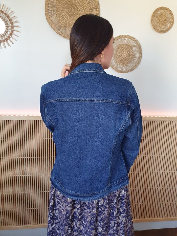 Veste en jean coupe oversize Marseille Taille XL - photo numéro 5