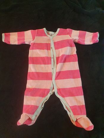Pyjama rose 6 mois