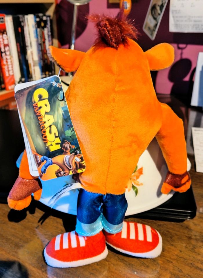Peluche Crash bandicoot - photo numéro 2
