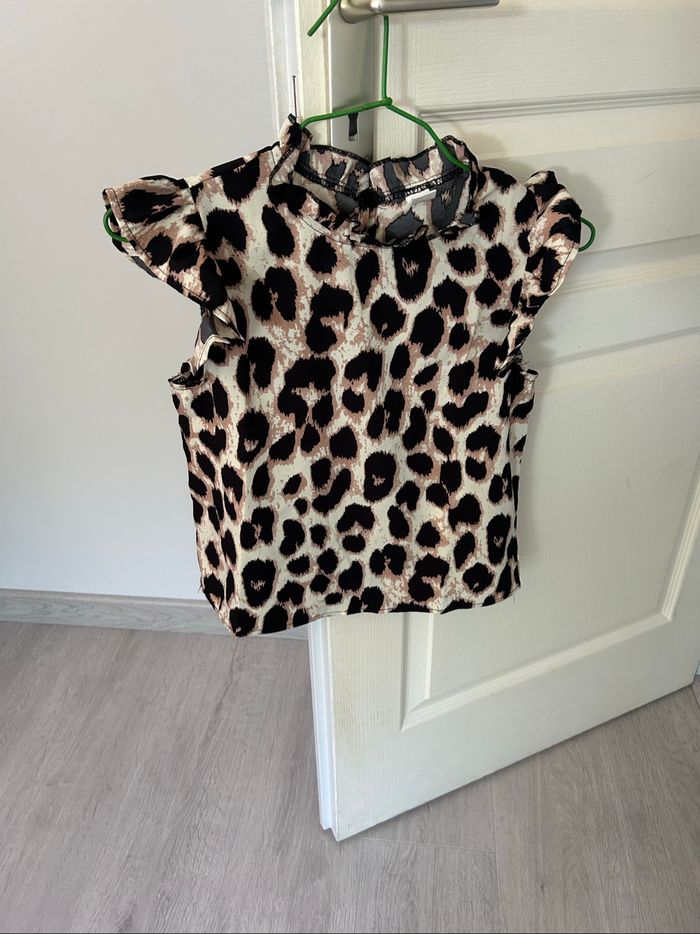 T-shirt léopard