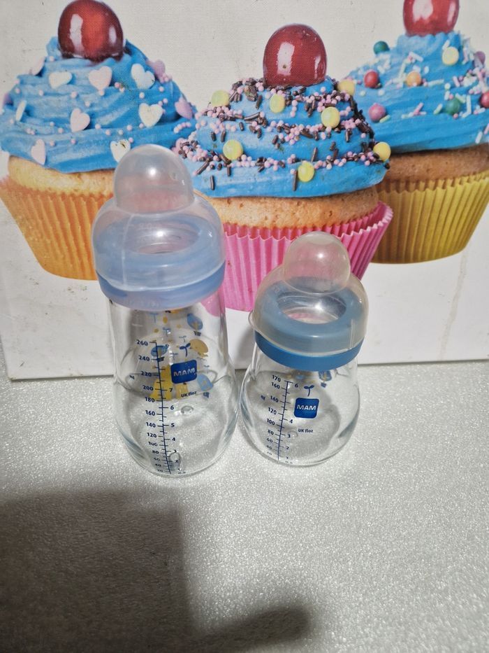 Biberons Mam en verre 170/260ml - photo numéro 2