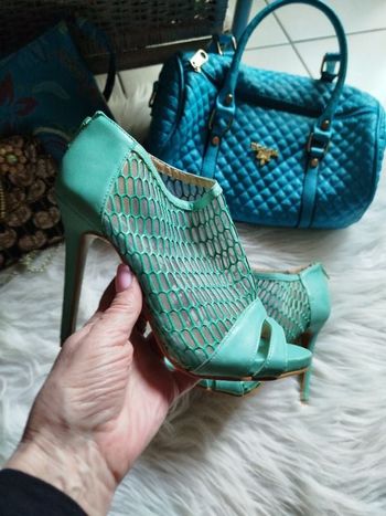 Sandales Turquoise Cink Me neuve