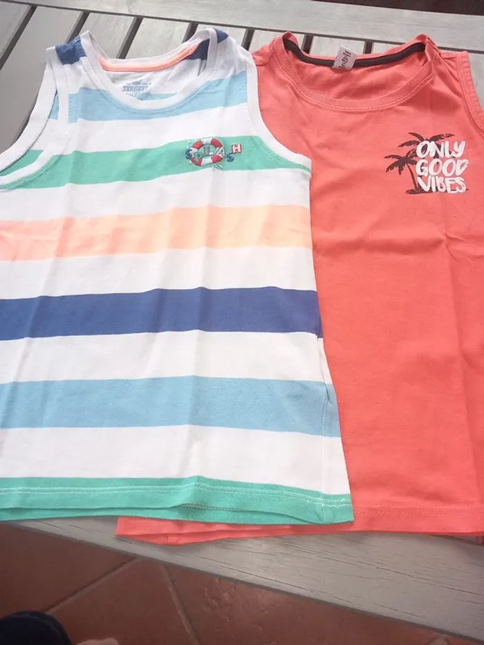 T-shirts sans manches - photo numéro 2